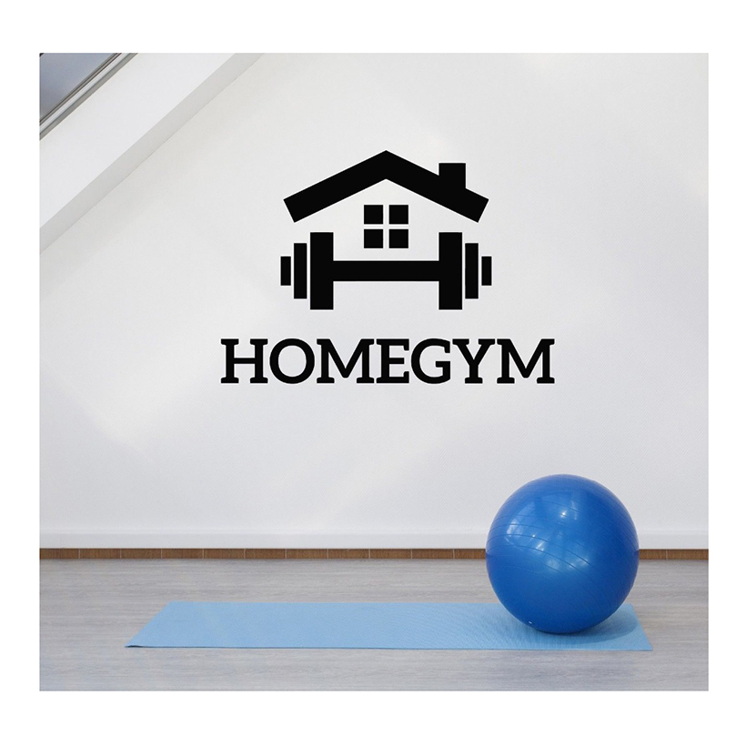 Home Gym Wallpaper - ملصقات قابلة للإزالة، ملصقات حائط لصالة