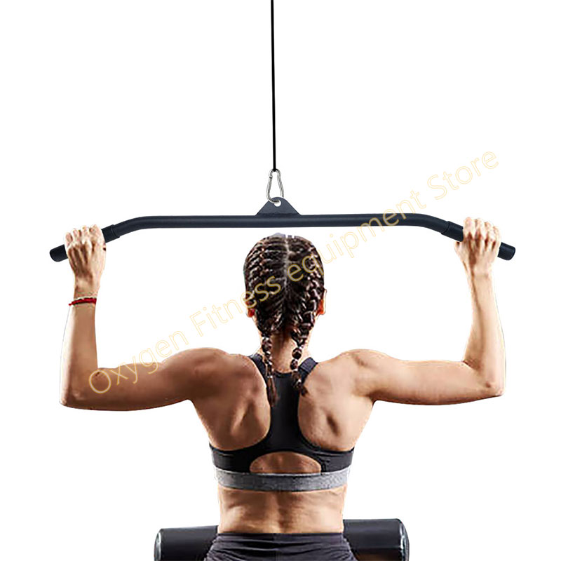 Home Gym Lat Pulldown - 29/39/48 بوصة LAT المنسدلة بار المرفقات