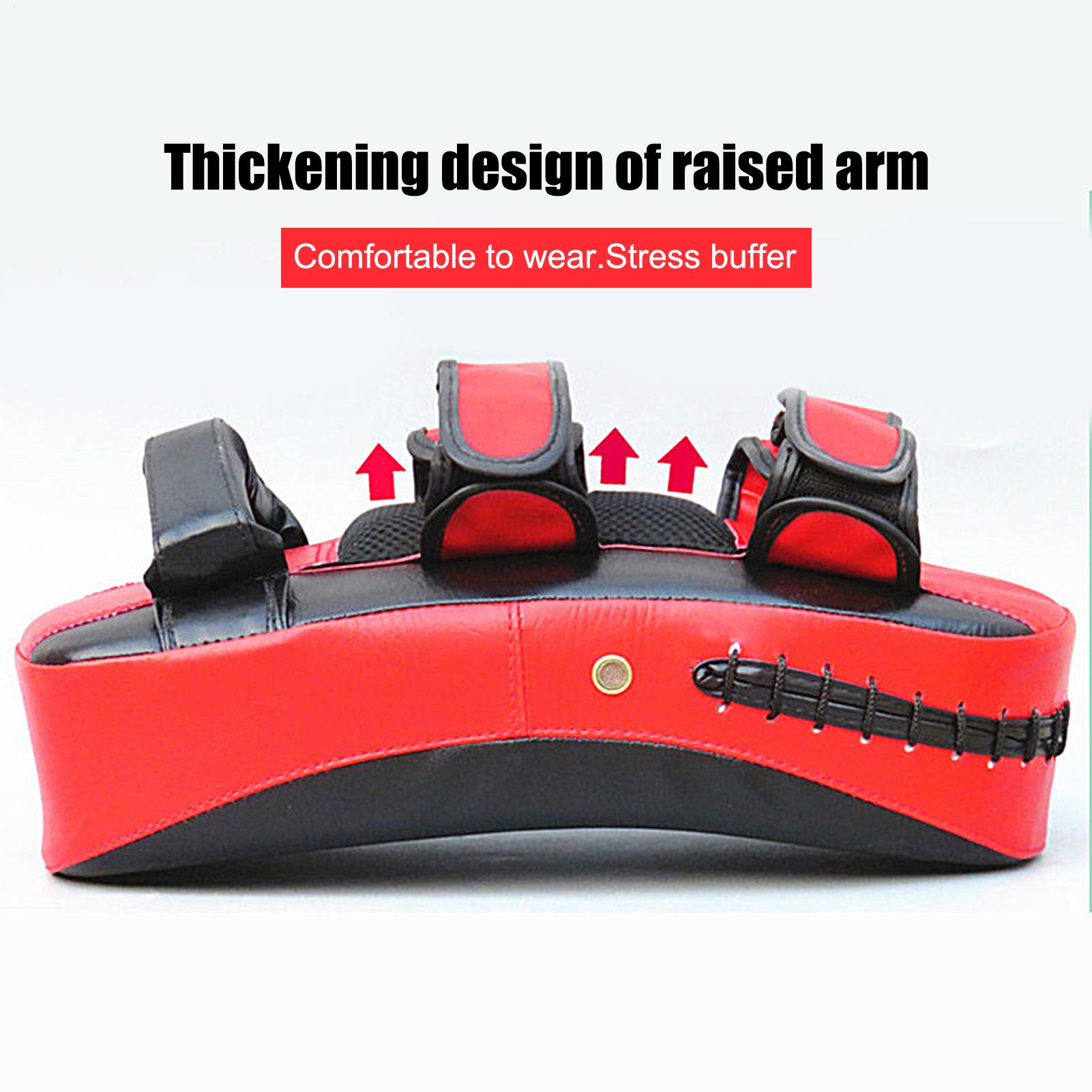 Home Gym For Kids - وسادات ملاكمة من الجلد الصناعي، معدات