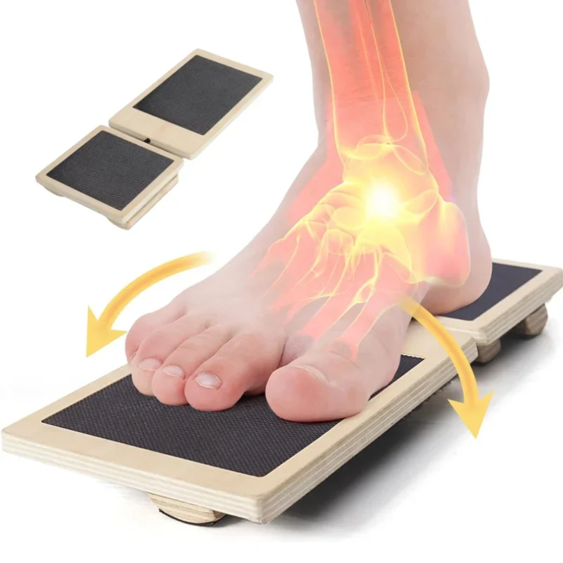 Wobble Board Balance - لوح توازن القدم الواحدة مقوي الكاحل