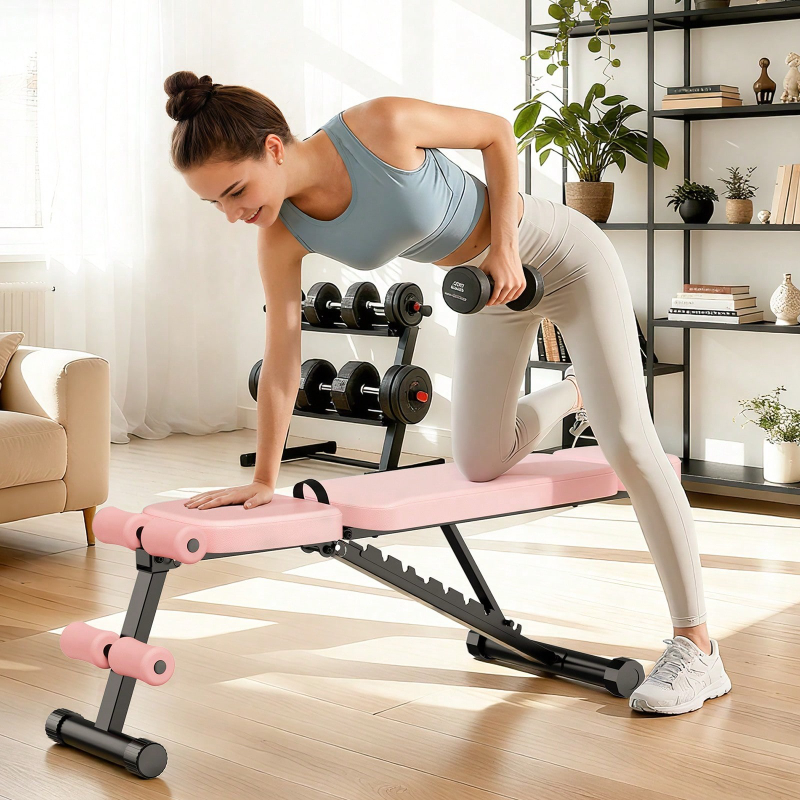 Home Gym Full Body - مقعد تمارين قابل للتعديل بـ 9