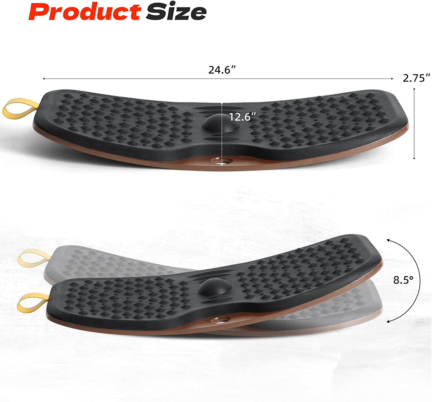 Wobble Board Balance - بساط مكتب قائم بذاته مع لوح