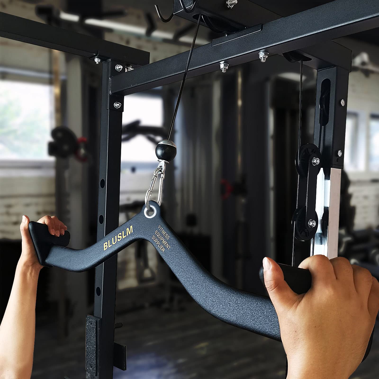 المنزل الصالة الرياضية اللياقة - مراجعة Home Gym Lat Pulldown وسعره