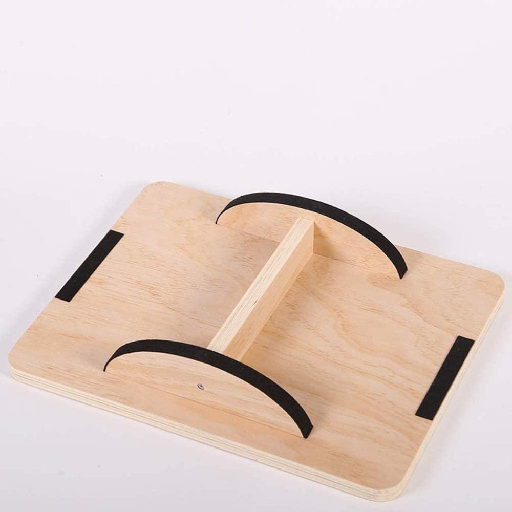 لوح توازن خشبي احترافي لتمارين - مراجعة Wobble Board Balance وسعره