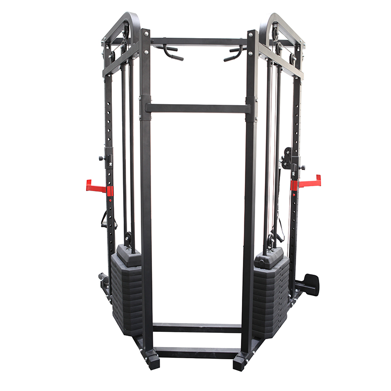قوة الرف كابل كروس آلة المنزل  - مراجعة All In One Gym Home Equipment وسعره