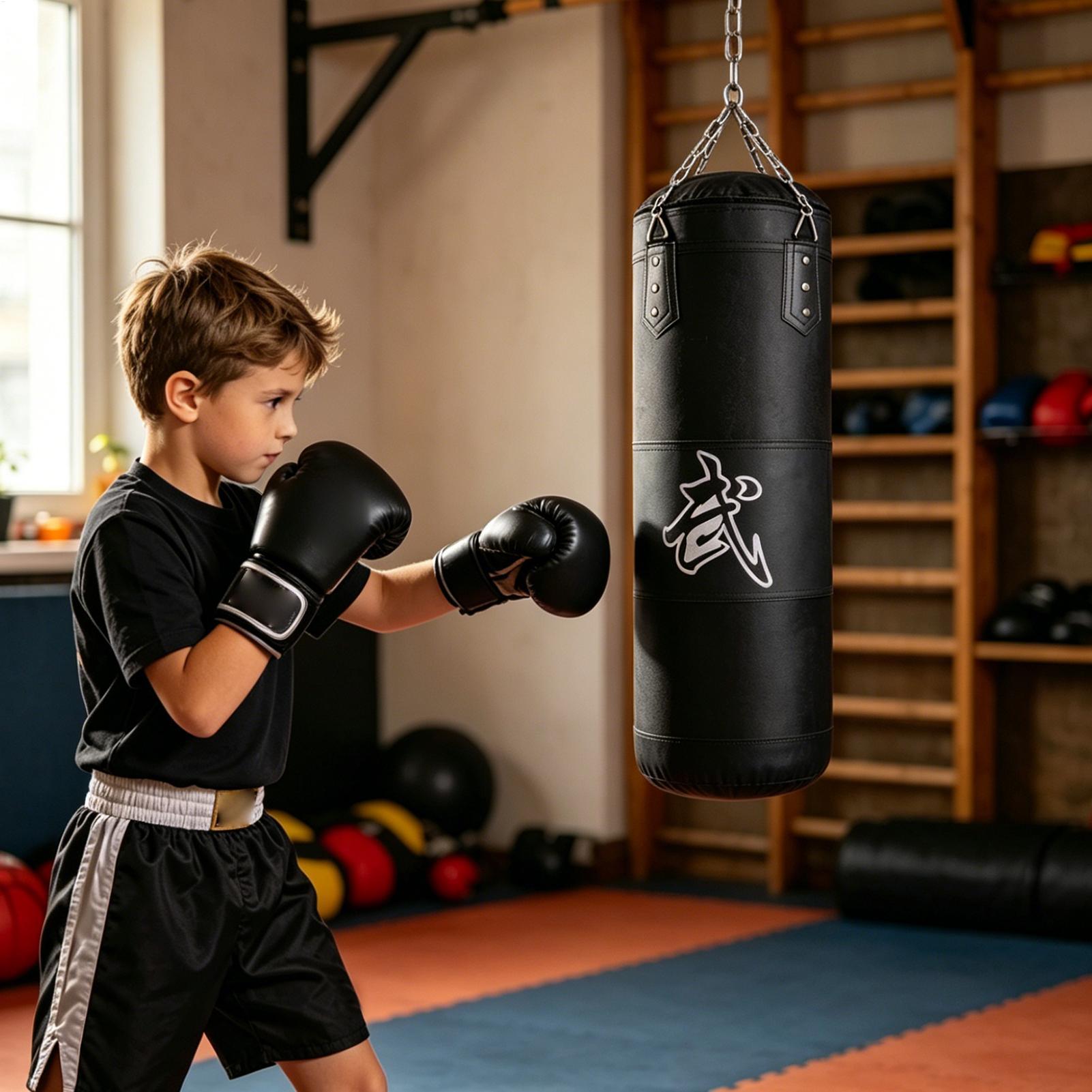 كيس ملاكمة للبالغين 80 سم قابل - مراجعة Home Gym For Kids وسعره