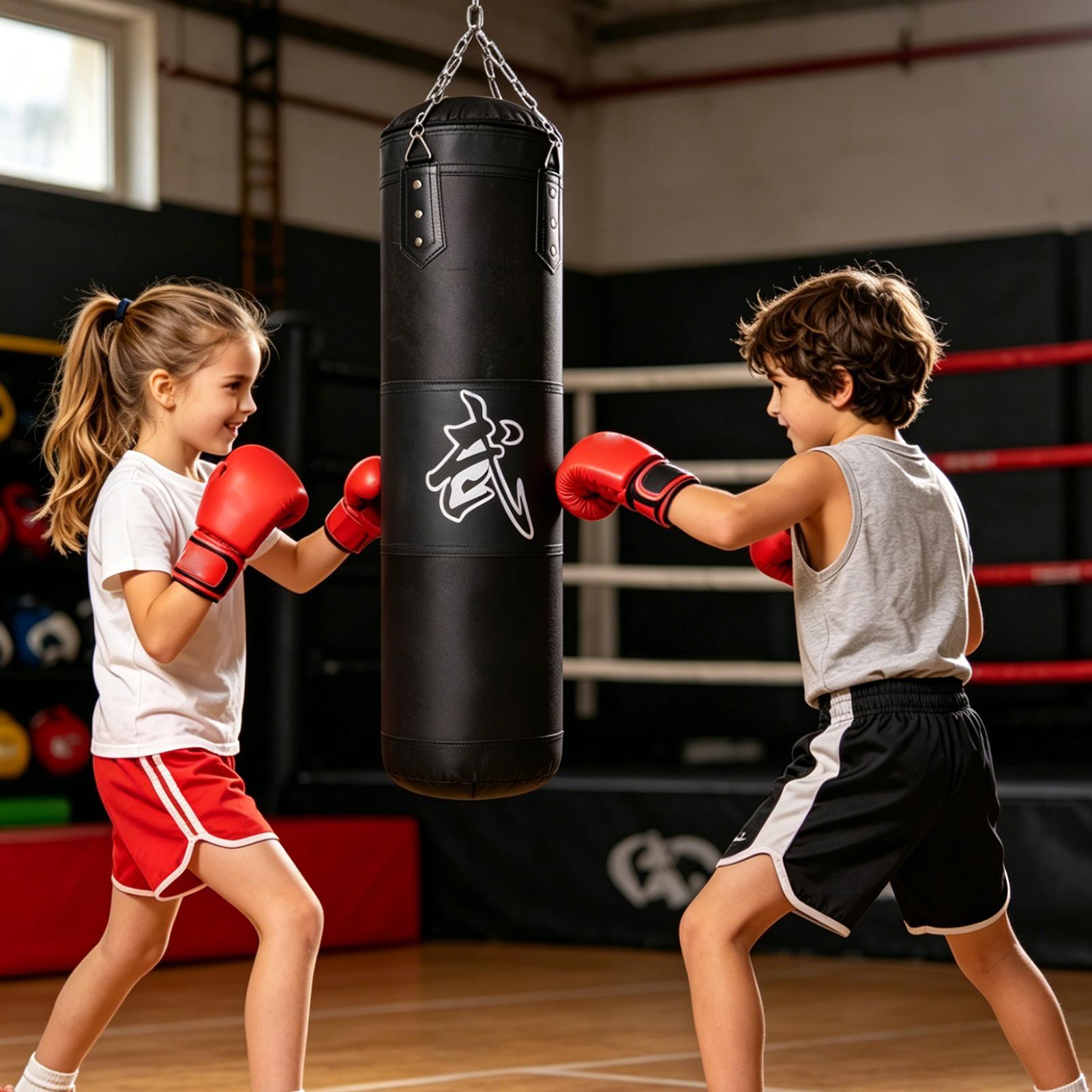 كيس ملاكمة للبالغين 80 سم قابل - مراجعة Home Gym For Kids وسعره