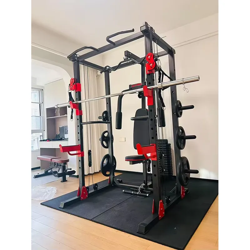 قفص قوة من الفولاذ المقاوم للص - مراجعة All In One Gym Home Equipment وسعره