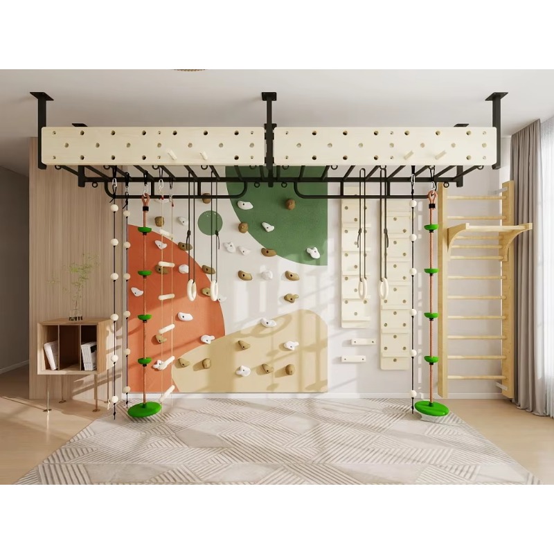جدار تسلق داخلي للأطفال من الخ - مراجعة Home Gym For Kids وسعره