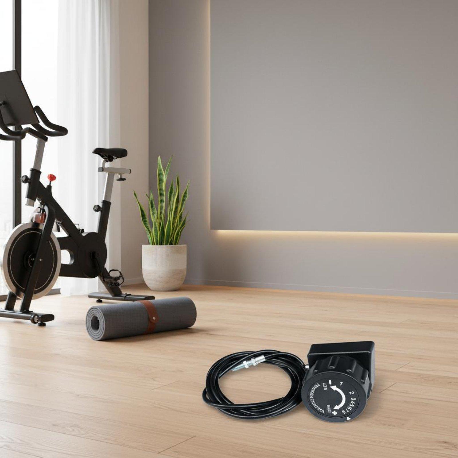 مقبض تعديل مقاومة الدراجة الثا - مراجعة Home Gym Gym Equipment وسعره
