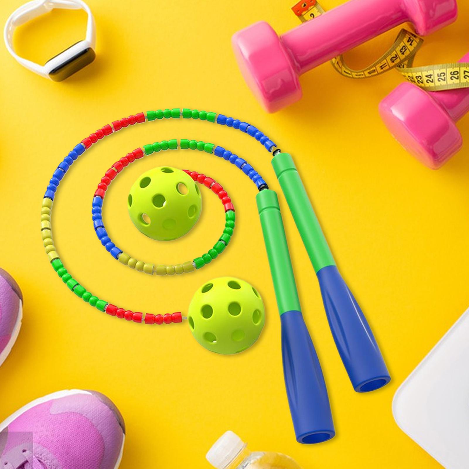 حبل القفز مع كرة لاسلكية معدات - مراجعة Home Gym For Kids وسعره
