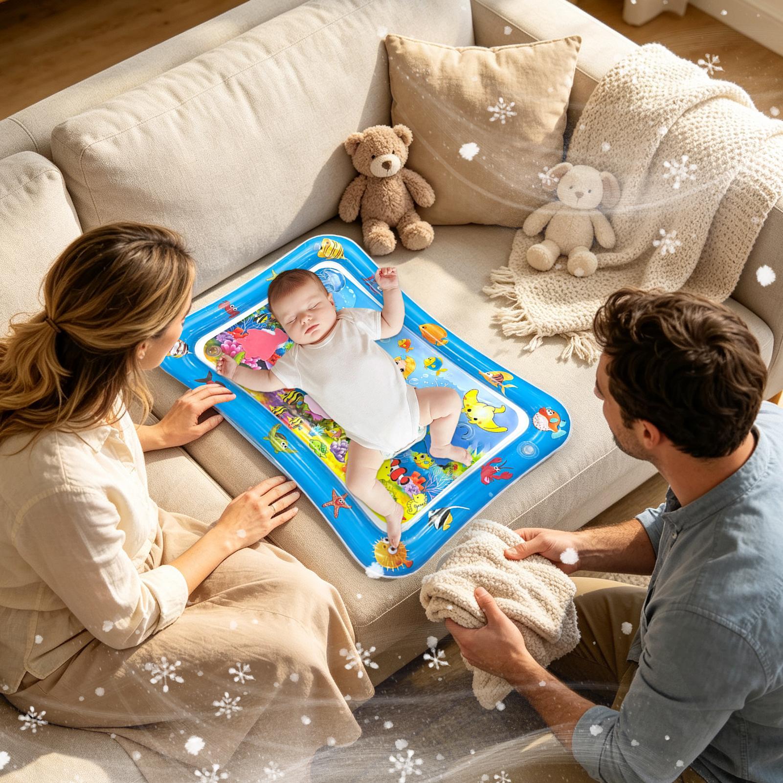 بساط مائي للأطفال قابل للنفخ ب - مراجعة Home Gym For Kids وسعره