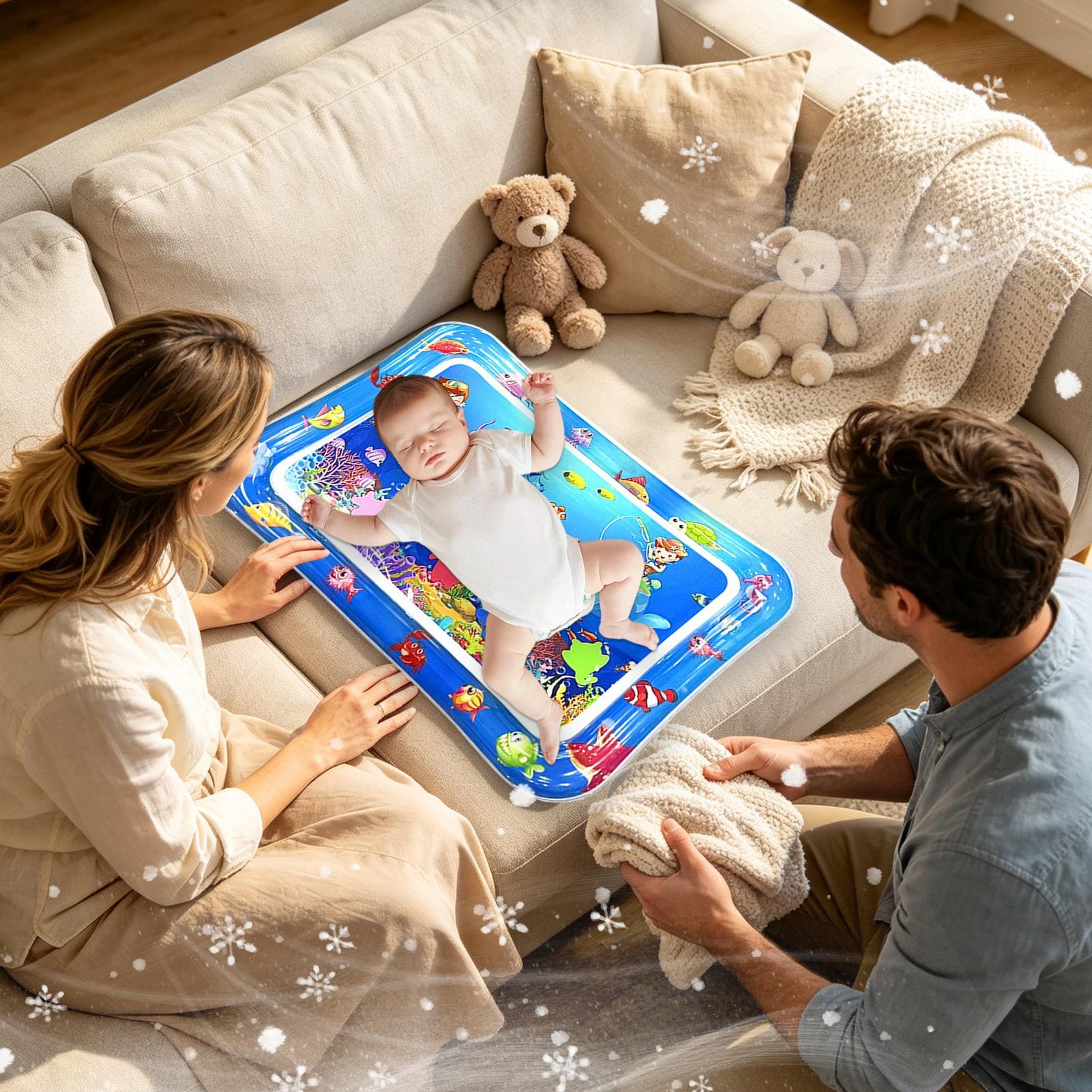 بساط مائي للأطفال قابل للنفخ ب - مراجعة Home Gym For Kids وسعره