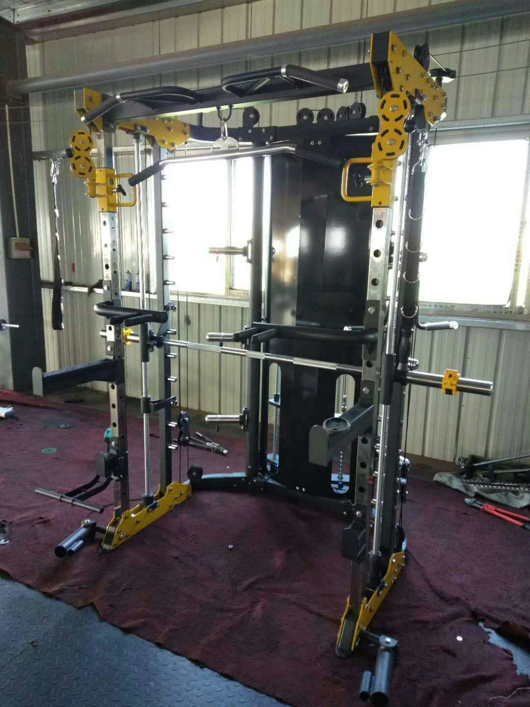 جهاز رياضي منزلي متعدد الوظائف - مراجعة All In One Gym Home Equipment وسعره