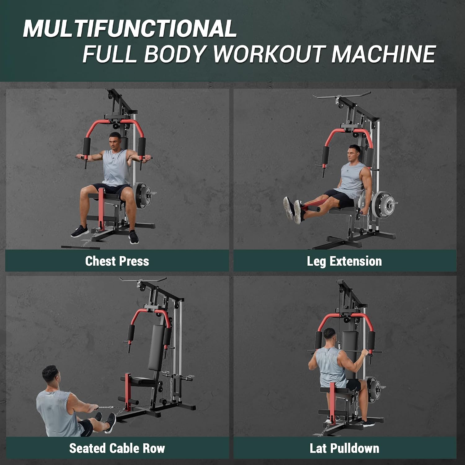 جهاز تمارين منزلي لكامل الجسم  - مراجعة Home Gym Lat Pulldown وسعره
