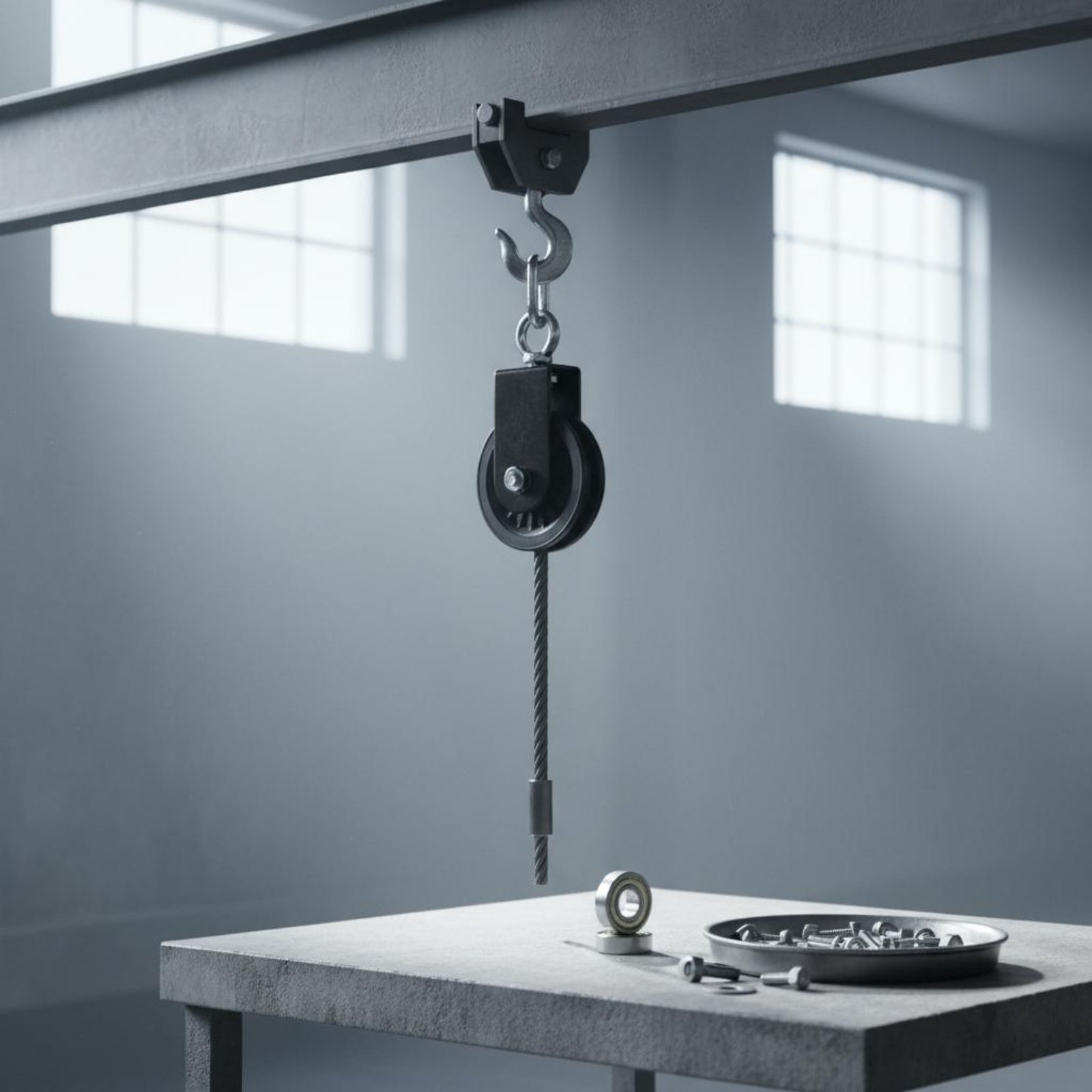 حامل بكرة لياقة بدنية صامت وثا - مراجعة Home Gym Lat Pulldown وسعره