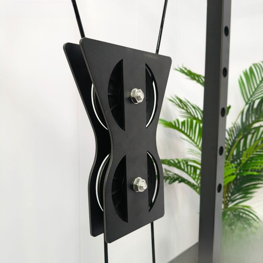 نظام بكرة مزدوجة للتمارين المن - مراجعة Home Gym Lat Pulldown وسعره