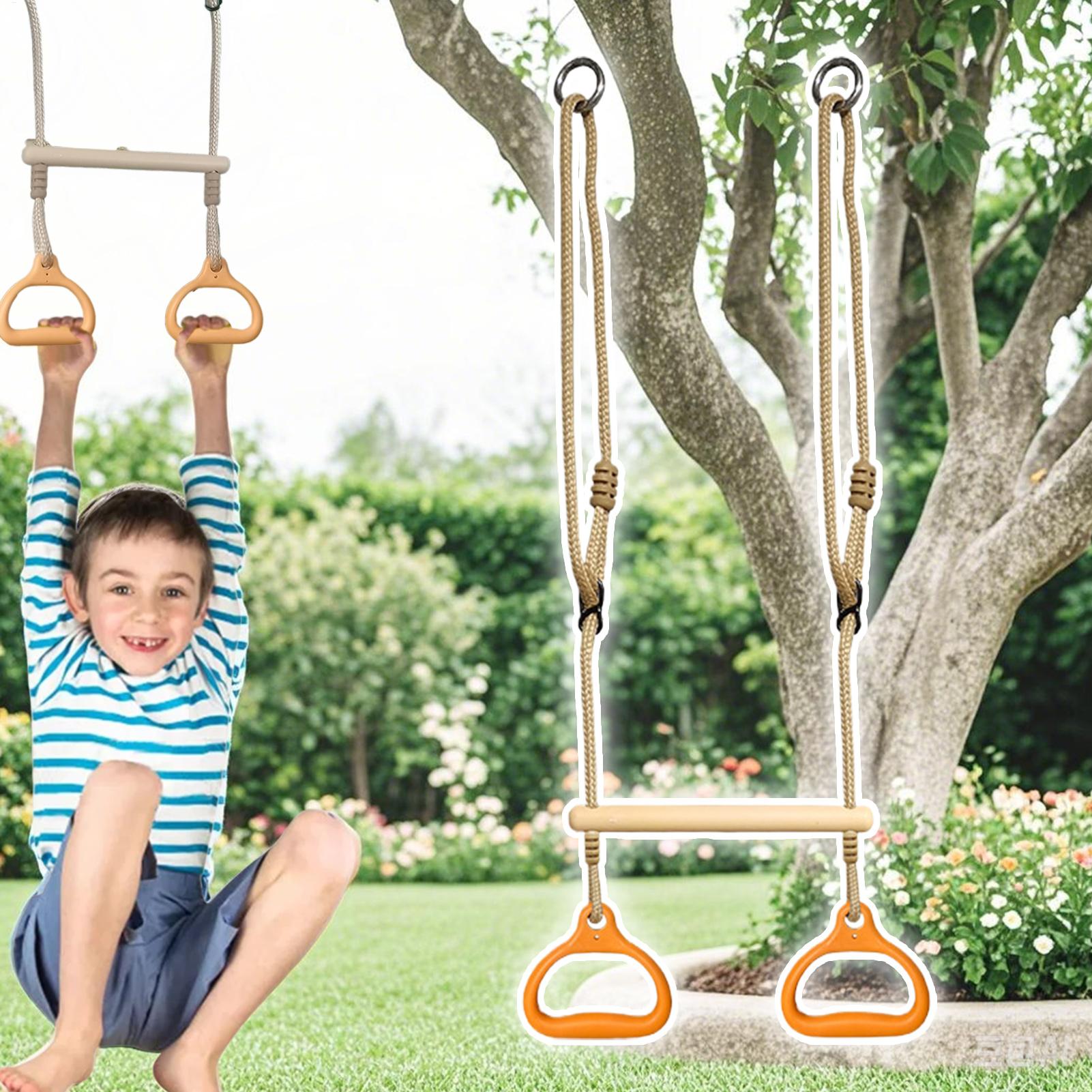 قضبان التأرجح الحسية المريحة،  - مراجعة Home Gym For Kids وسعره