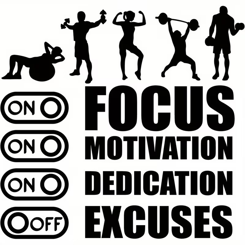 ملصقات حائط تحفيزية للصالات ال - مراجعة Home Gym Wallpaper وسعره
