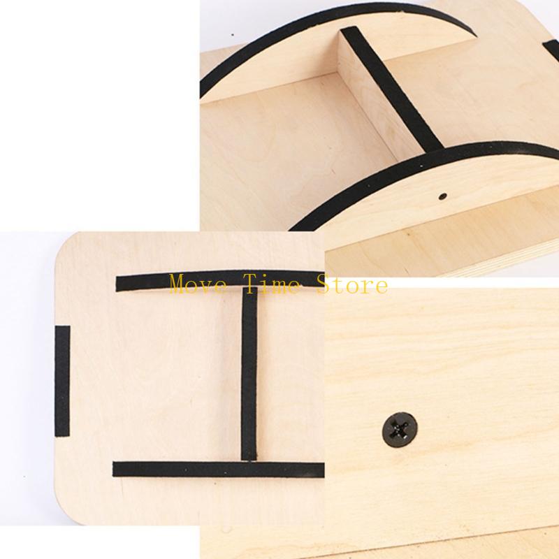 92ME موازن العجلات الخشب مربع  - مراجعة Wobble Board Balance وسعره