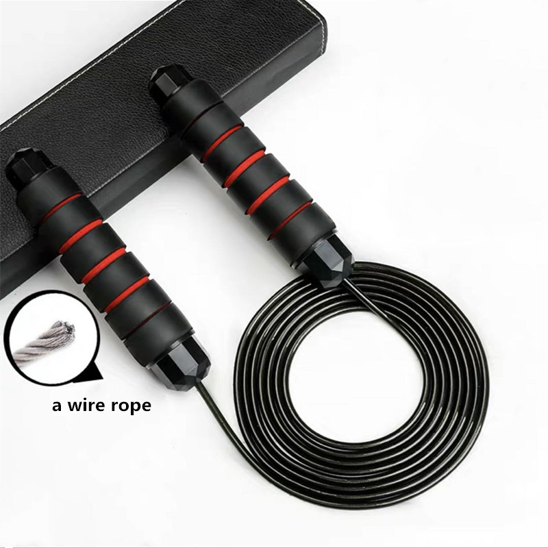 كابل تخطي حبل مضاد لللف ، تخطي - مراجعة Jump Rope Bearing وسعره