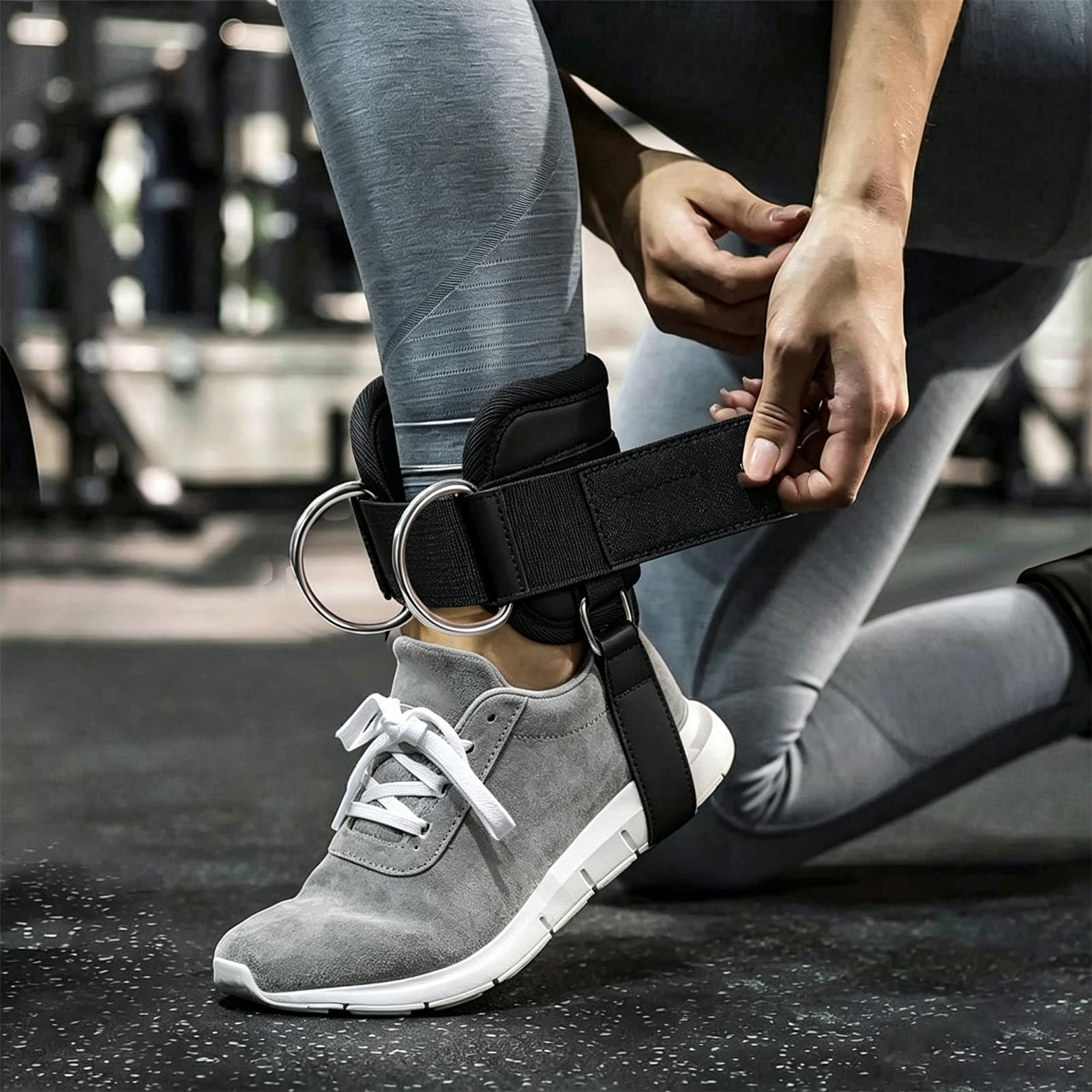 أحزمة كاحل قابلة للتعديل لآلة  - مراجعة Home Gym Leg وسعره