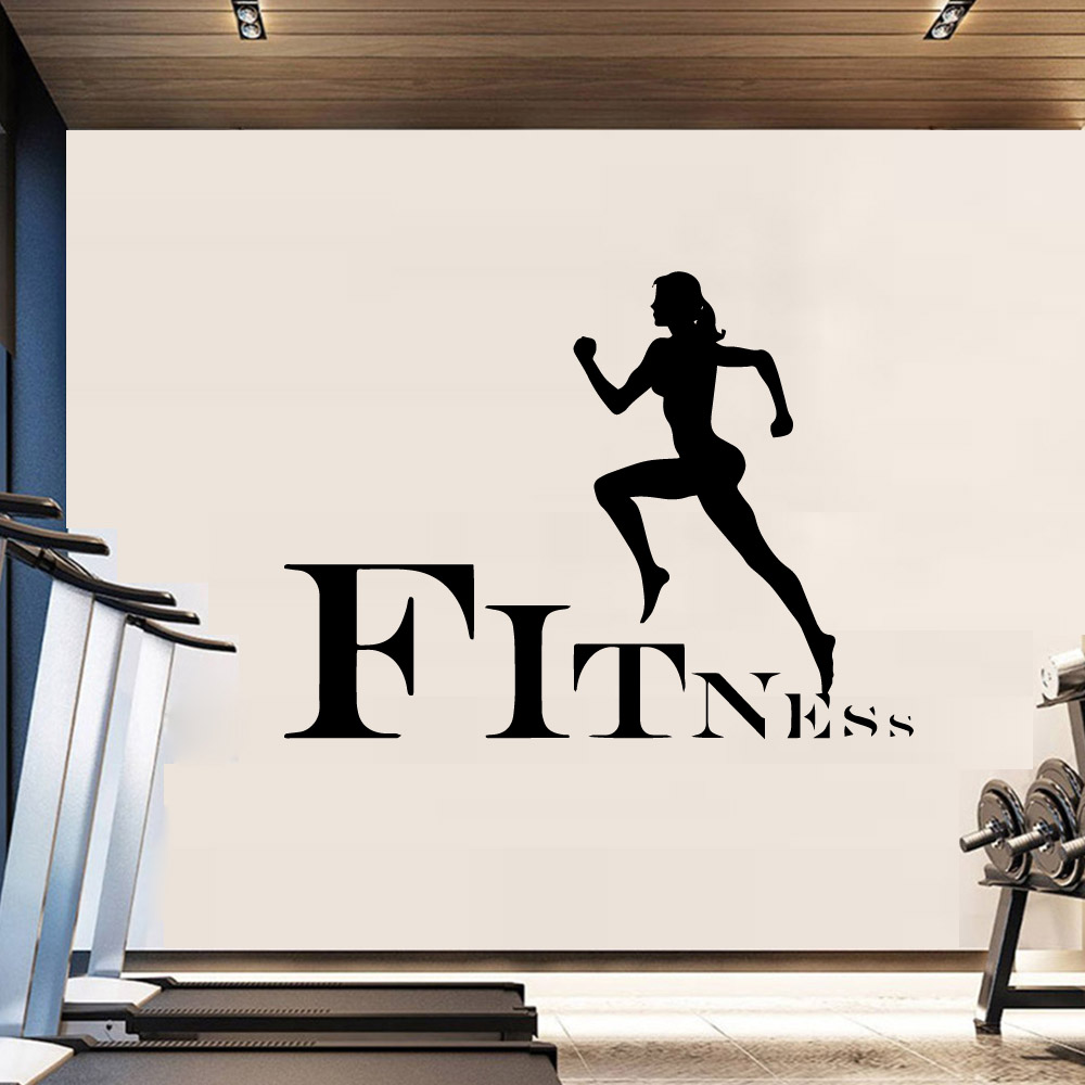 شارات جدارية ملونة للياقة البد - مراجعة Home Gym Wallpaper وسعره