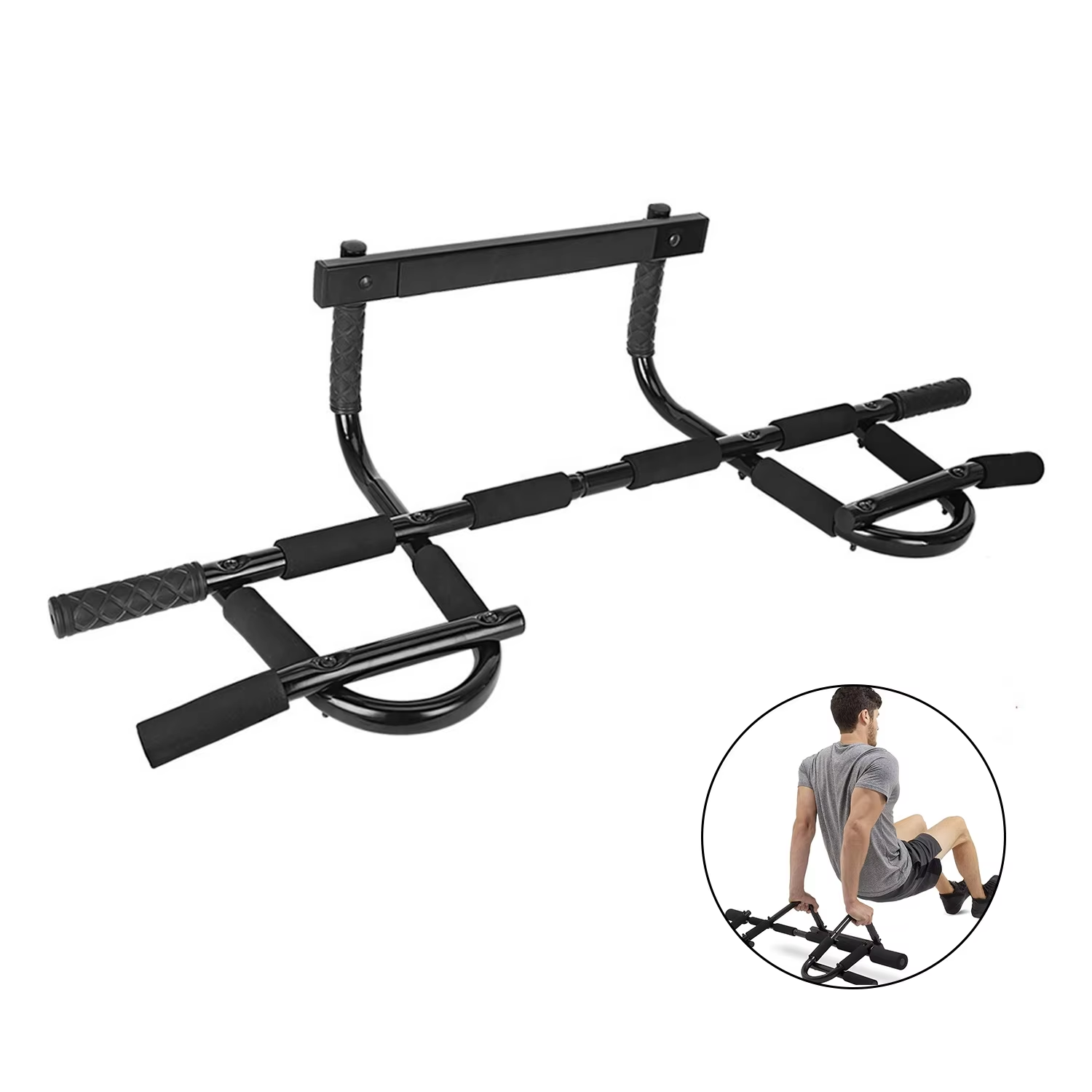 بار تمارين علوي للأبواب، بار س - مراجعة Home Gym Upper Body Workout وسعره