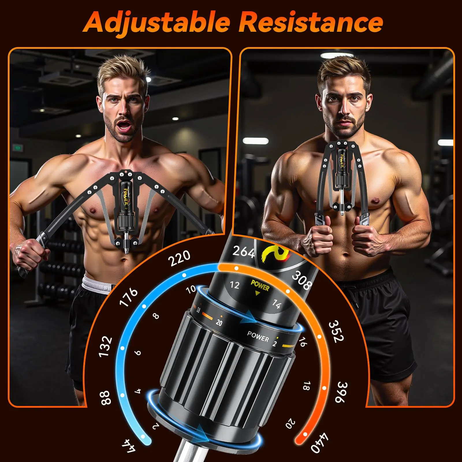 جهاز تدريب قوة الذراع الهيدرول - مراجعة Home Gym Upper Body Workout وسعره