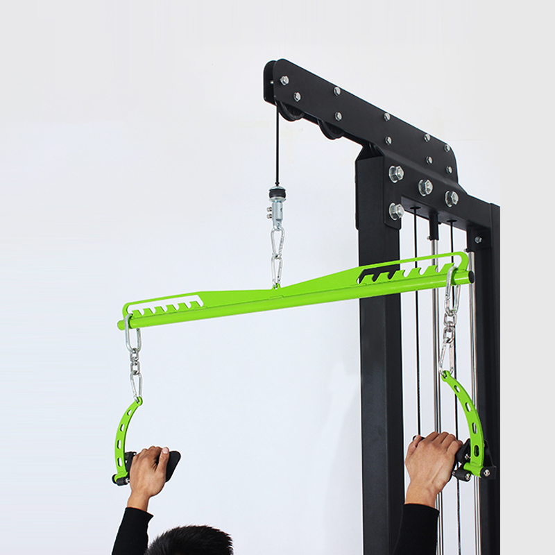 مقابض سحب لأسفل، تي-بار، في-با - مراجعة Home Gym Lat Pulldown وسعره