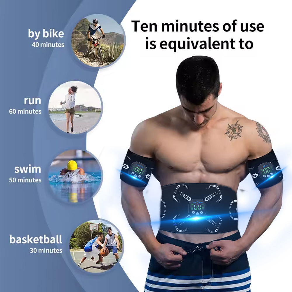 جهاز تحفيز العضلات الكهربائي E - مراجعة Home Gym Essentials وسعره