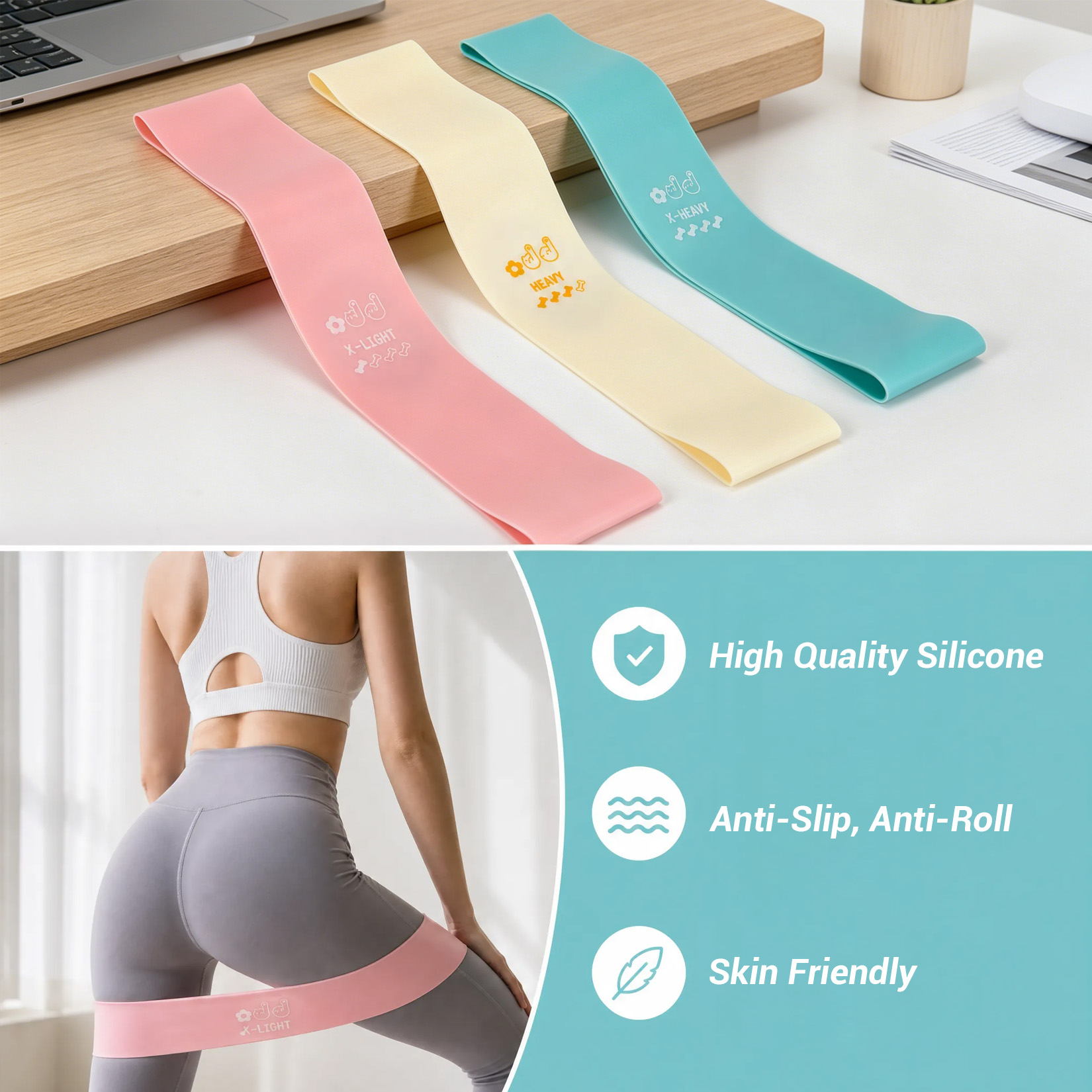 مجموعة تدريب البيلاتس، حلقة بي - مراجعة Home Gym Outfit وسعره