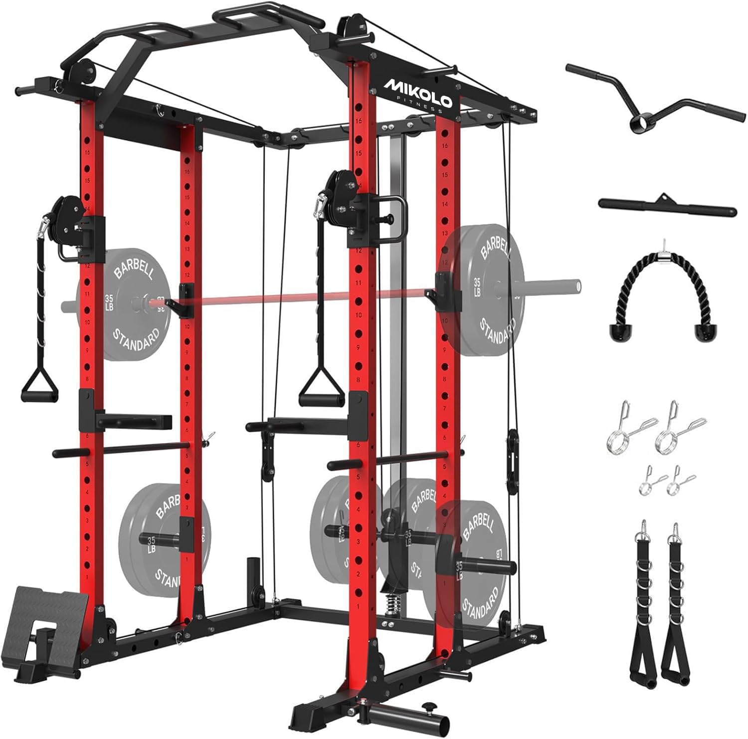قفص تمارين قوي مع نظام كروس أو - مراجعة Home Gym Lat Pulldown وسعره