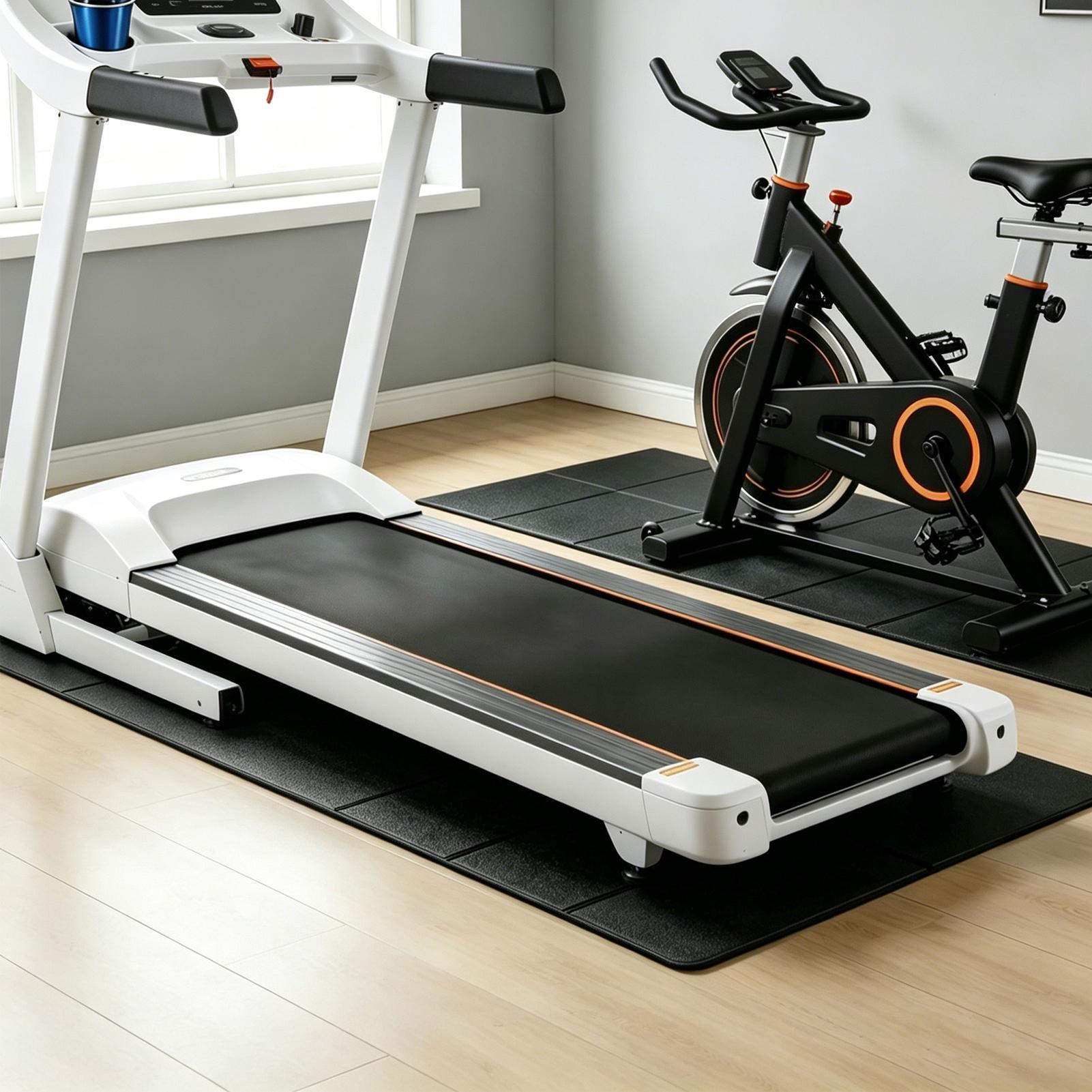 بساط تحت جهاز المشي الكهربائي، - مراجعة Home Gym Leg وسعره