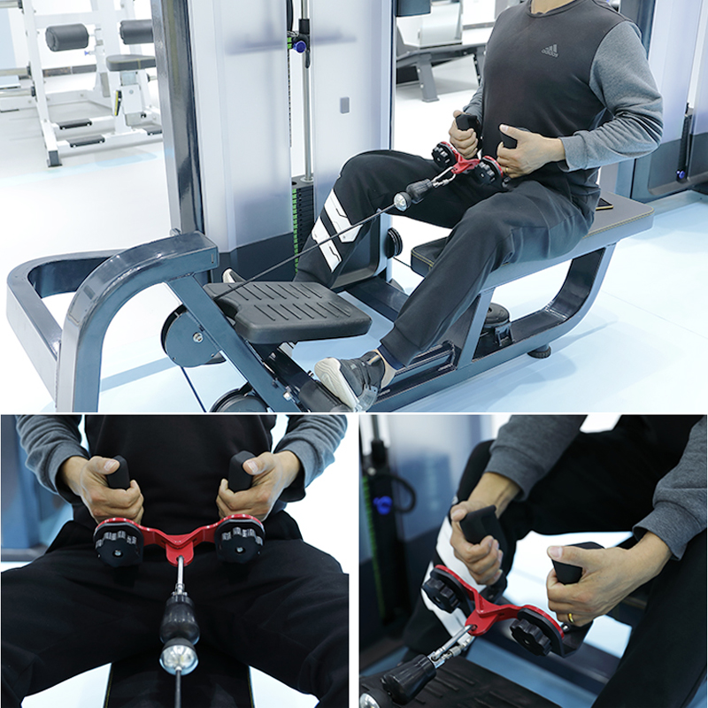 قابل للتعديل اللياقة البدنية ل - مراجعة Home Gym Lat Pulldown وسعره