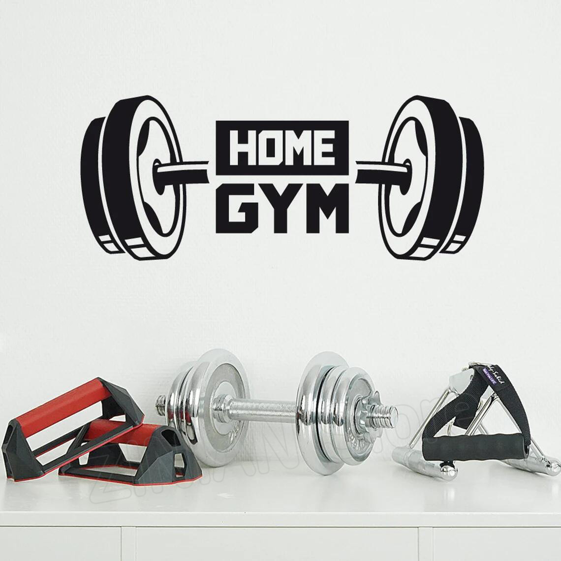 ملصقات الحائط لتزيين الصالة ال - مراجعة Home Gym Wallpaper وسعره